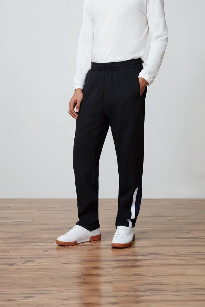 Fila Brezzi Pants Black - Mens - 20736JLOH